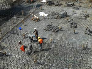 construction building house flat workers