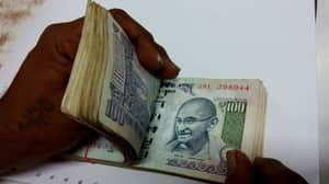 money rupees salary counting