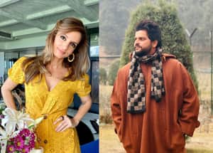 Suresh Raina Hrithik Roshans wife Sussanne Khan 