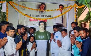 sonu sood temple