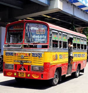 Kolkata minibus কলকাতা মিনিবাস