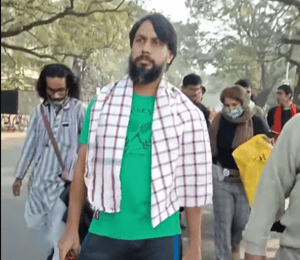 Jayraj Bhattacharjya theatre director actor দিল্লির পথে জয়রাজ ভট্টাচার্য্য।