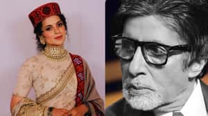 Kangana ranaut and Amitabh Bacchan