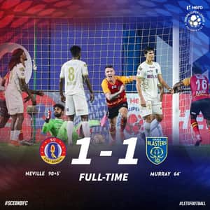 Sc eastbengal vs Kerala blasters