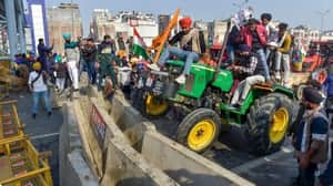 farmars protest trucktor rally 2