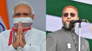 modi owaisi
