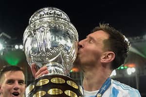 Copa America 2021 Messi trophy | Bengali News