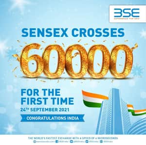 Share Market cross 60 thousands points