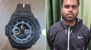 maradona watch theft