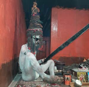 Gangasagar Mela Monk