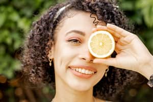 Glowing summer skin