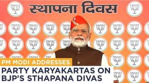 Narendra Modi on sthapana diwas
