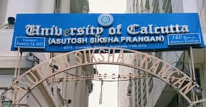 Calcutta University main gate