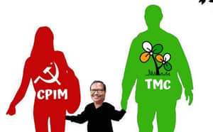 Tmc cpim Dilip Ghosh