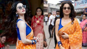Monami Ghosh pujo