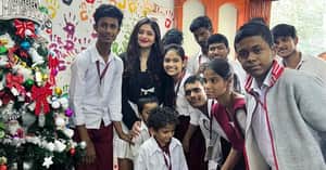 Ritabhari deaf school Christmas