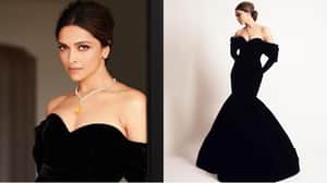 Deepika black gown Oscar
