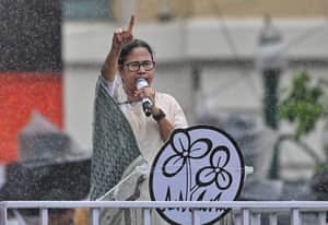 Mamata Banerjee rain
