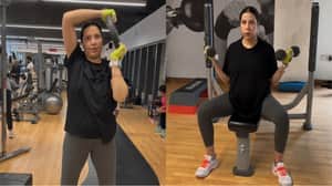 Subhashree Ganguly workout