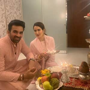 zaheer khan new dad