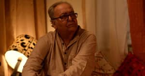 soumitra chatterjee in posto সৌমিত্র চট্টোপাধ্যায়
