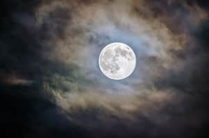 night sky moon 