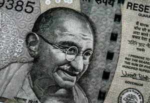 indian money Gandhi 