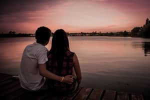 couple river