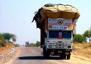 Truck loaded 