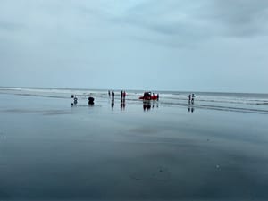 Tajpur sea beach তাজপুরের সমুদ্র সৈকত