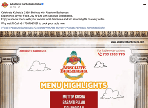 Absolute Barbecues Kolkata