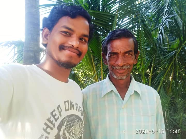 Surajit Jalik with father Mr. Manik Jalik Bengali News