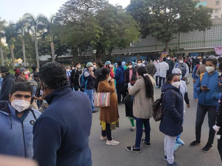 AIIMS Delhi nurse strike Bengali News