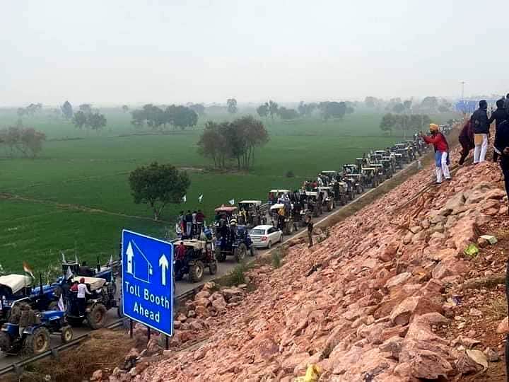 tactor march delhi farmers protest | Bengali News