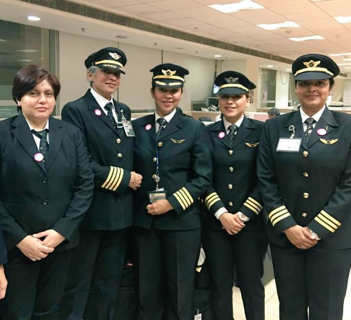 Air India lady pilots Bengali News
