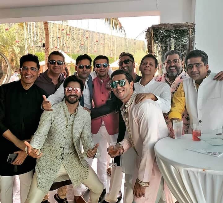 varun dhawan and natasha wedding image 4 Bengali News