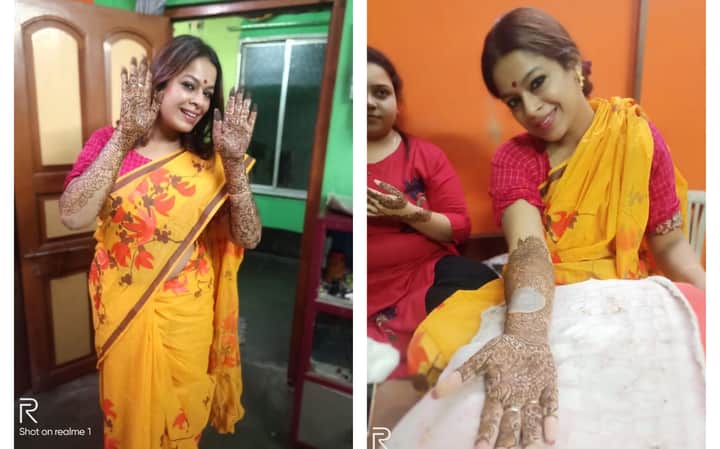 iman chakraborty wedding mehendi Bengali News