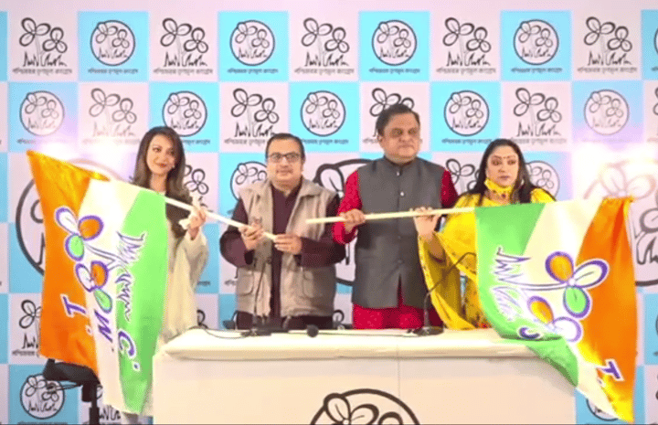 kaushani mukherjee and piya sengupta joins tmc Bengali News