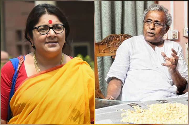 Sisir Adhikari and locket Chatterjee Bengali News