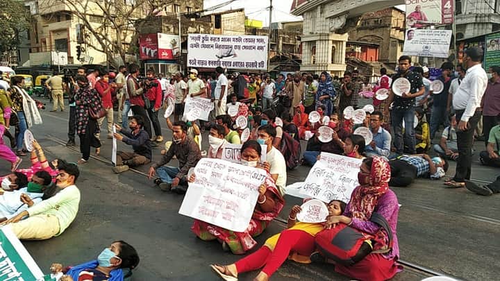 ssc candidate protest Bengali News