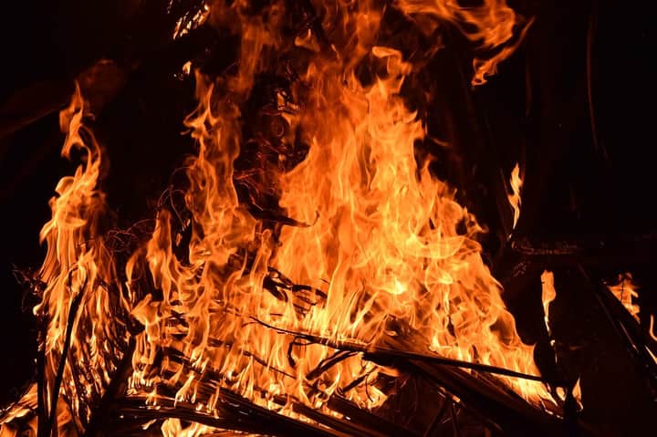 fire burning firefighter Bengali News