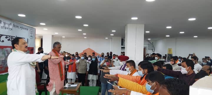 bjp oath Bengali News