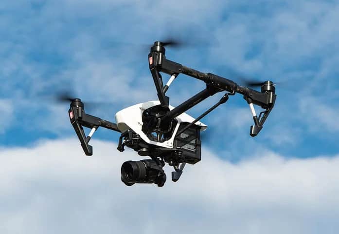 Flying Drone Bengali News