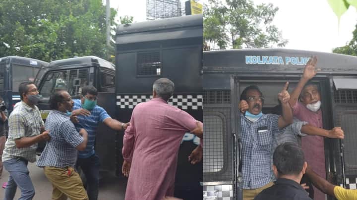 Cpim vs Kolkata police Bengali News