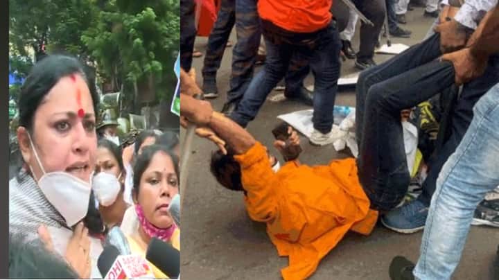Bjp vs police central avenue Bengali News