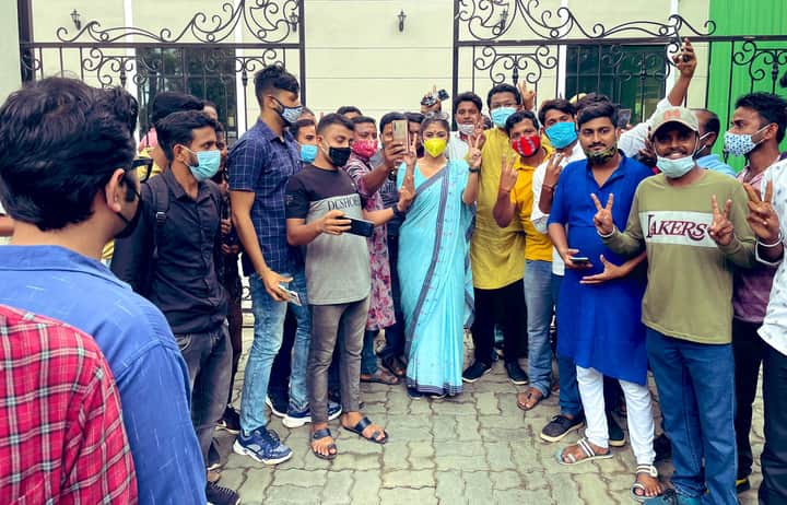 Saayoni Ghosh in Tripura Bengali News