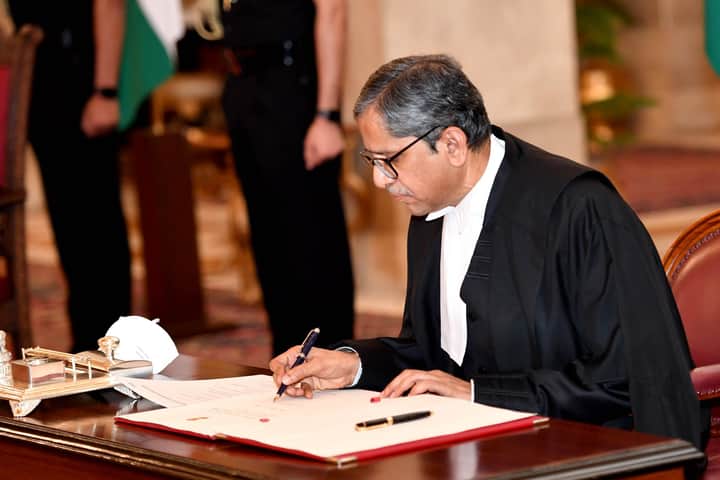 Chief justice N V Ramana Bengali News