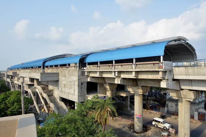 Joka BBD metro rail sakherbazar metro station | Bengali News