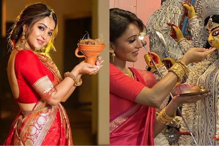 Mimi Koushani Dasami look Bengali News