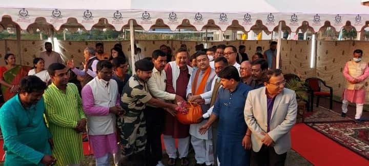 Suvendu Adhikari at BSF headquarters in South bengal Bengali News